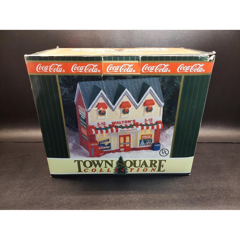 Vintage 1996 Town Square Coca-Cola Walton's 5-10 Five Dime General Store